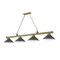Z-Lite Cordon 4 Light Billiard, Rubbed Brass & Bronze 2306-4RB-BRZ15 - alternate 7